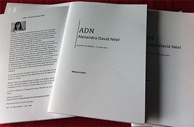 Le Livre, ADN Alexandra David Neel